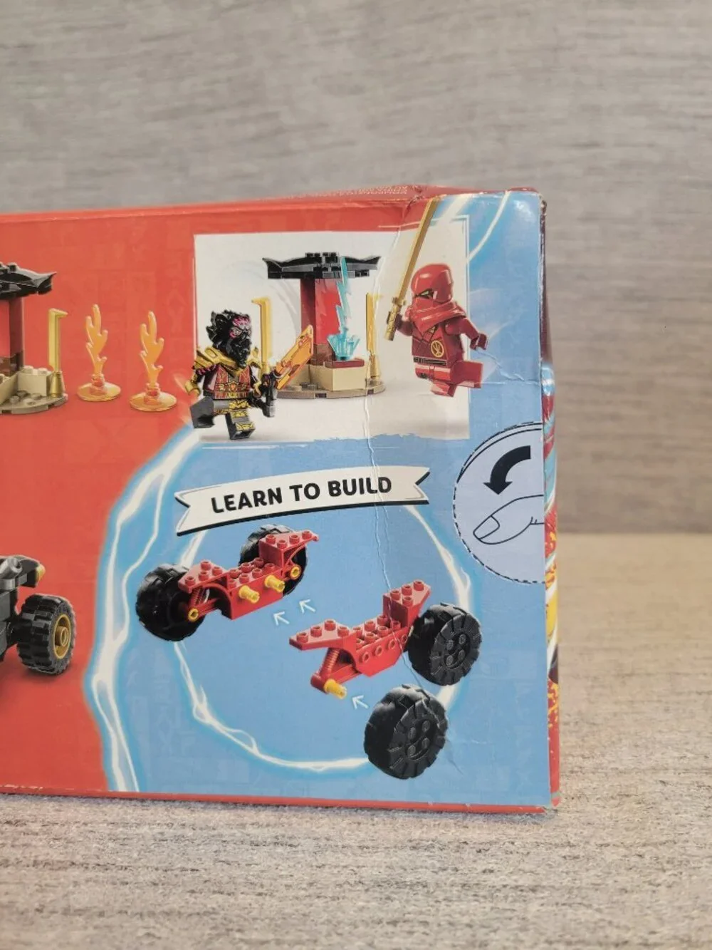 Lego Ninjago Kai and Ras's Car and Bike Battle 71789